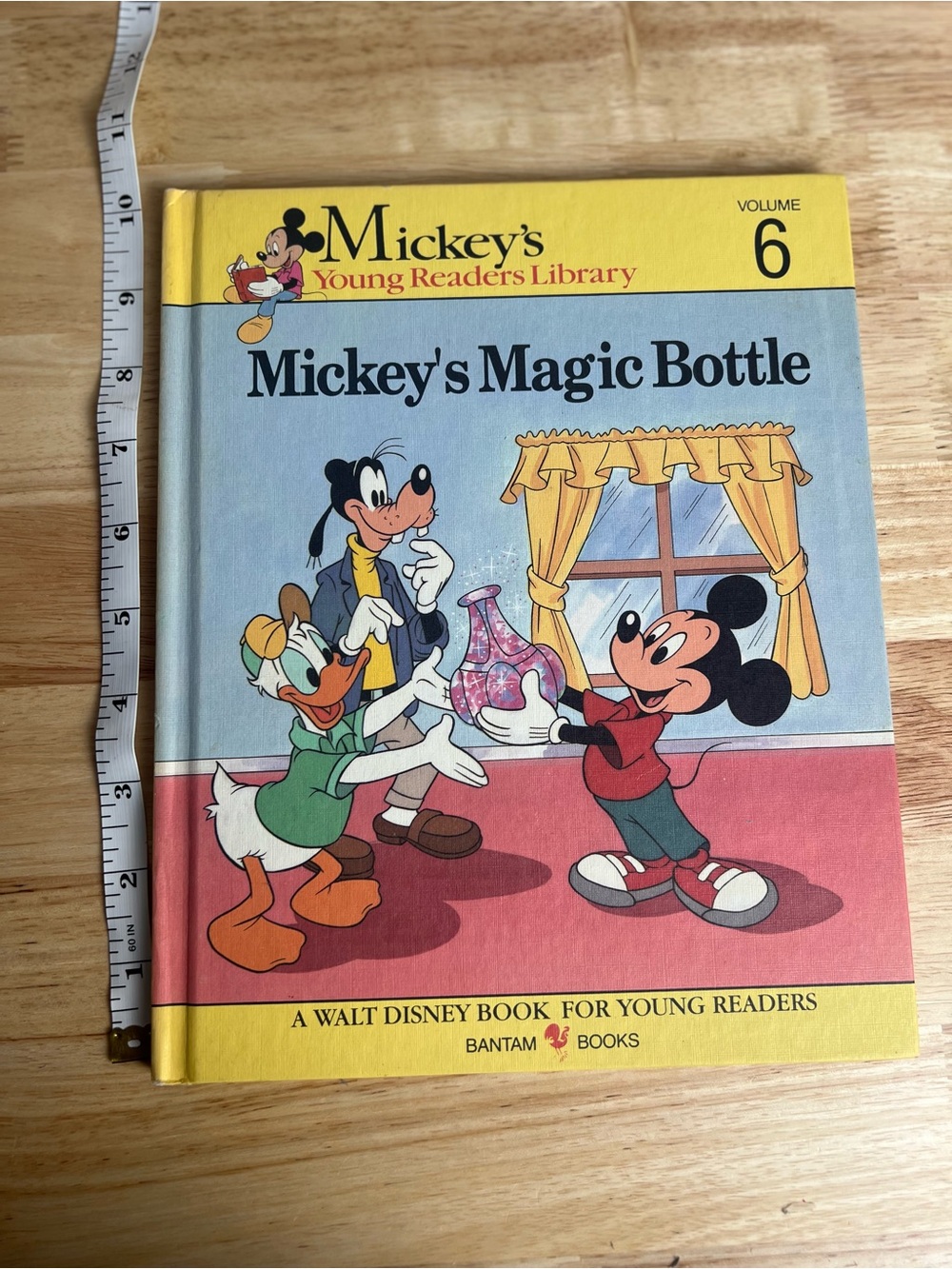 Vintage Disney Mickey’s Magic Bottle Volume 6 Hardcover 1990